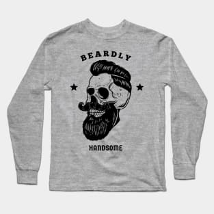 EPIC Beardly Handsome Design Long Sleeve T-Shirt